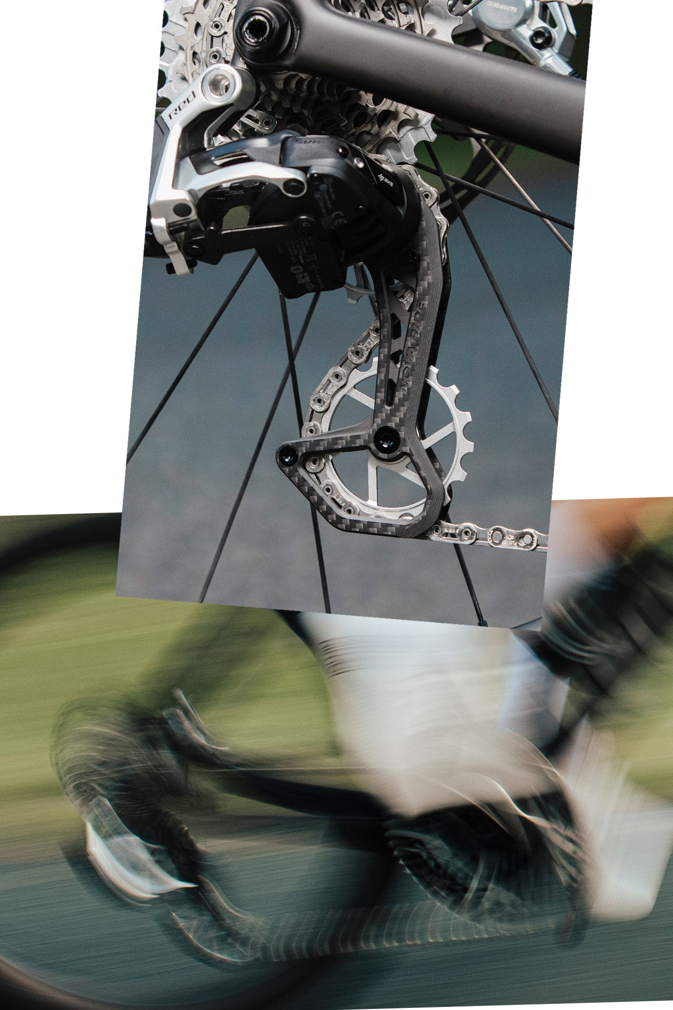 Spare Carbon Cage CCD EVO for Sram Rival / Force / RED 12S