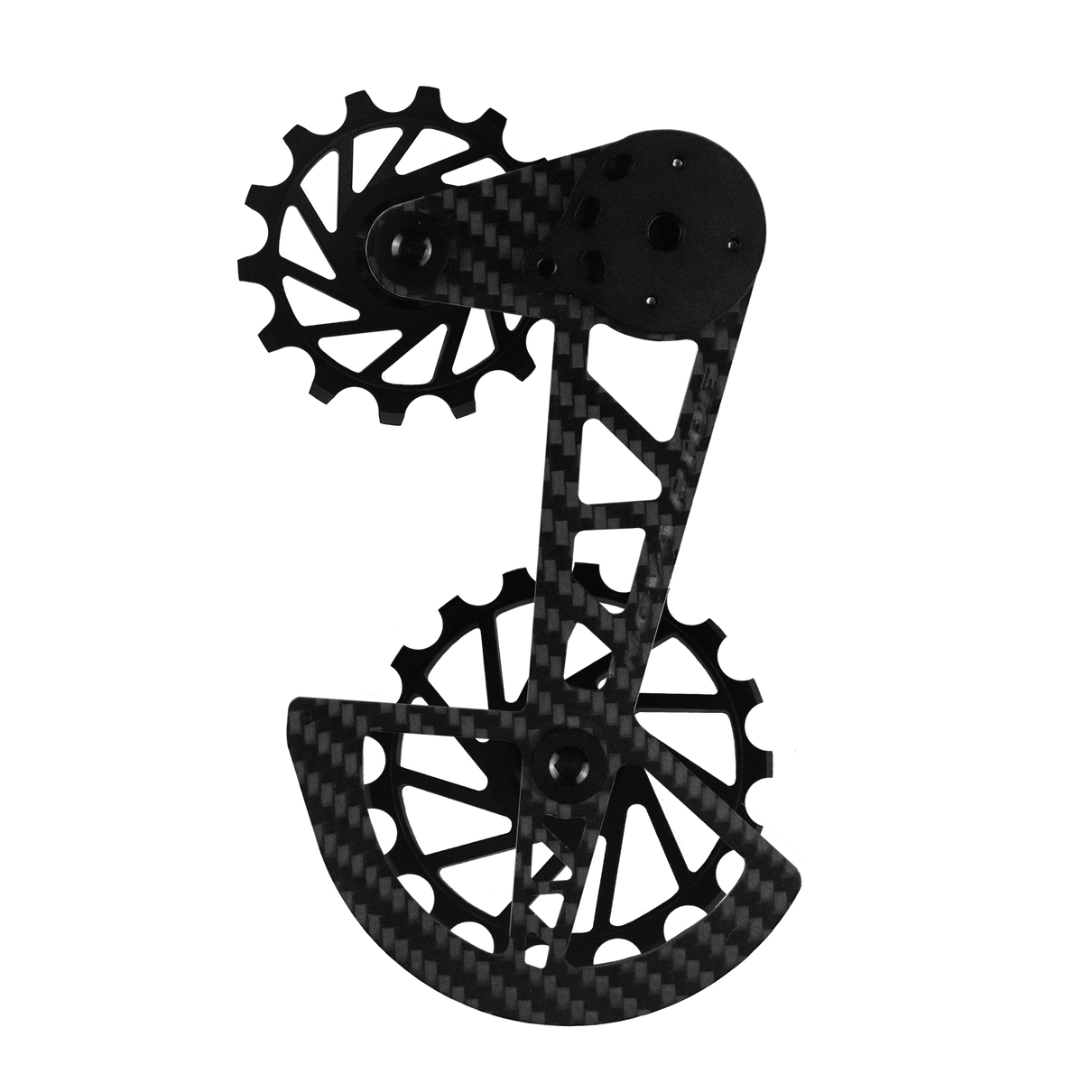 Support Inférieur Campagnolo Record Carbone - Conique Carré ENG 1,370 X 24T - Pour Vélo Route