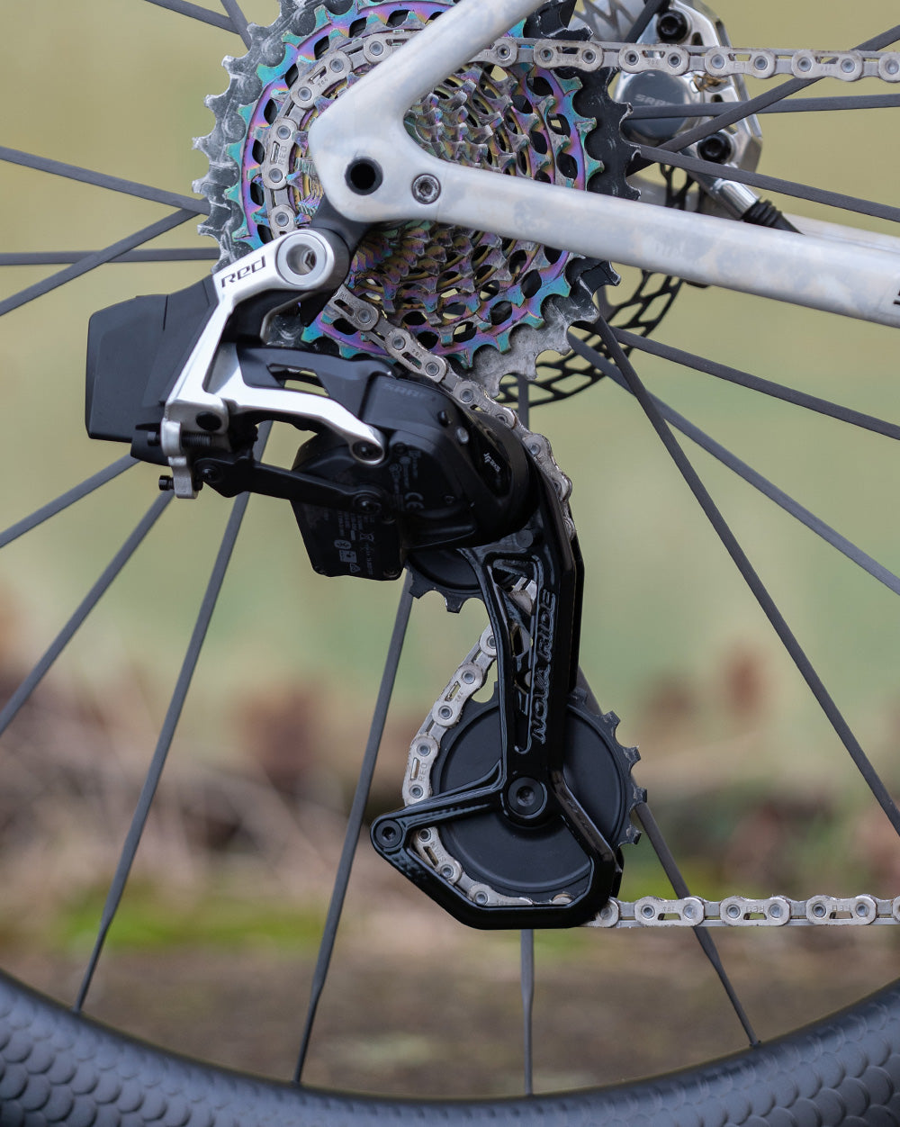 Spare Carbon Cage CCD EVO V for Sram Rival / Force / RED 12S